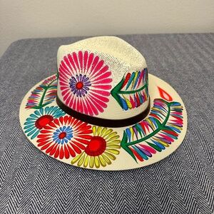 ARTISAN - Floral Mexican Hand Painted Hat